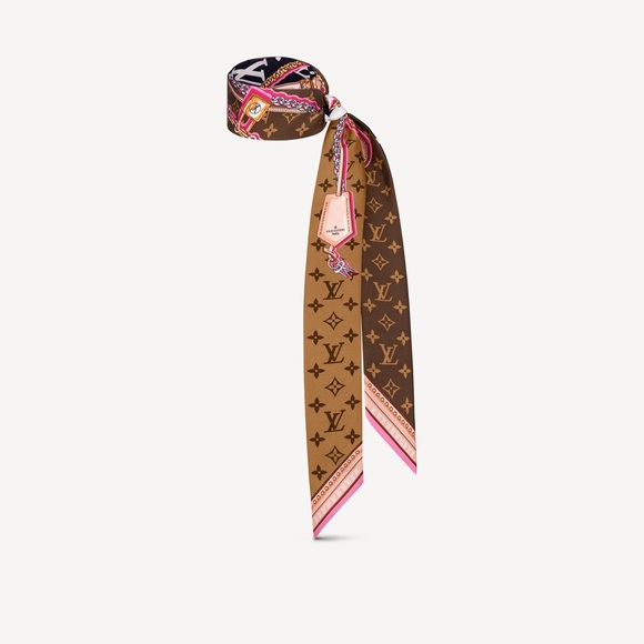 Louis Vuitton Ultimate Monogram Bb Bandeau Black Silk